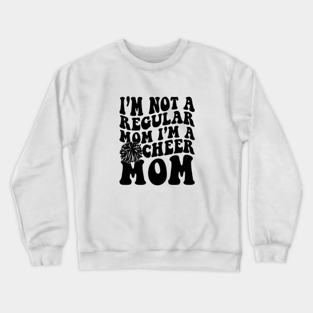 Cheerleading Cheerleader Squad Mom Girls Cheer Mama Practice Crewneck Sweatshirt by Nisrine